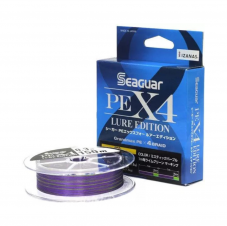 Плетеный шнур Seaguar PE X4 Lure Edition 0.3 150м - Оружейно-рыболовный центр BALLISTICA