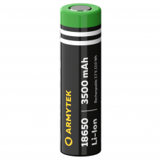 Аккумулятор Armytek 18650 Li-Ion 3500 mAh _A03202 - Оружейно-рыболовный центр BALLISTICA