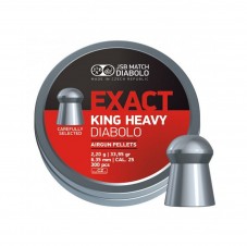 Пульки JSB Exact King Heavy к.6,35мм, 2,2г, (300шт/бан) - Оружейно-рыболовный центр BALLISTICA