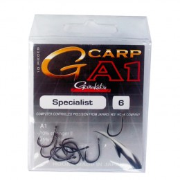 КРЮЧОК GAMAKATSU A1 G-CARP SPECIALIST №6 (10ШТ.) 147175-00600 - Оружейно-рыболовный центр BALLISTICA