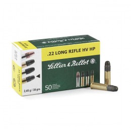 Патроны S&B 22 LR HV HP 2,45г эксп.(50шт) - Оружейно-рыболовный центр BALLISTICA