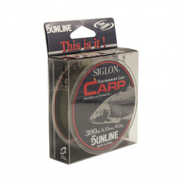 Леска Sunline SIGLON CARP 300m 0.35mm 8.2kg - Оружейно-рыболовный центр BALLISTICA