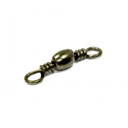 Вертлюги metsui BRASS BARREL SWIVEL цвет black, размер № 6, в уп. 12 шт. - Оружейно-рыболовный центр BALLISTICA