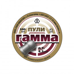 Пуля пневм. "Гамма" №1 0,7гр кал.4,5мм (300 шт.) - Оружейно-рыболовный центр BALLISTICA