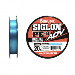 Шнур Sunline SIGLON PEx8 ADV 150M(Blue) #1.7/20LB - Оружейно-рыболовный центр BALLISTICA