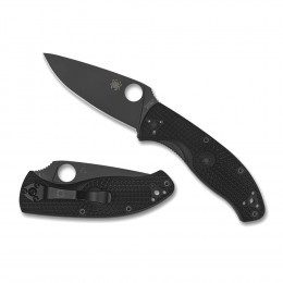 Складной нож Spyderco Lightweight Tenacious Black 010639 - Оружейно-рыболовный центр BALLISTICA