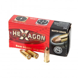 Патроны GECO 9х19 Luger Hexagon 8,0г (124gr) - Оружейно-рыболовный центр BALLISTICA