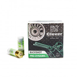 Патроны Clever 12/70 картечь 8,0 Pro Dynamic Buckshot 27g (1,4S) - Оружейно-рыболовный центр BALLISTICA