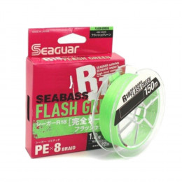 Плетеный шнур Seaguar R-18 Kanzen Seabass Flash Green X8 0.8 150м - Оружейно-рыболовный центр BALLISTICA