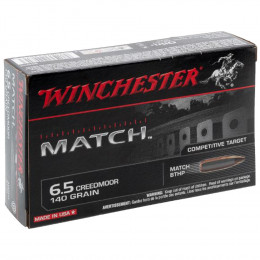 Патроны WINCHESTER 6,5 Creedmoor BTHP 9,1/140grs (20) - Оружейно-рыболовный центр BALLISTICA