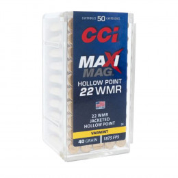 Патроны CCI 22WMR HP Maxi Mag JHP 2,59 Varmint - Оружейно-рыболовный центр BALLISTICA