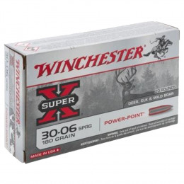 Патроны WINCHESTER 30-06 SPRG Super X Power-Point 11.7/180gr (20) - Оружейно-рыболовный центр BALLISTICA