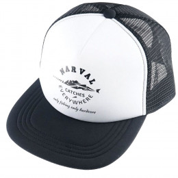 Кепка с сеткой Narval Mesh Cap Catches Everywhere Circle Black and White - Оружейно-рыболовный центр BALLISTICA