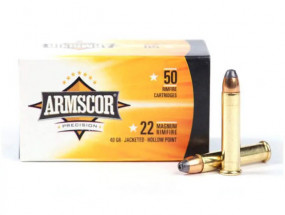 Патроны ARMSCOR 22WMR 2,6г JHP (50) - Оружейно-рыболовный центр BALLISTICA