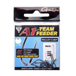 КРЮЧОК GAMAKATSU A1 TEAM FEEDER PELLET CARP #10 (10ШТ.) 185079-01000 - Оружейно-рыболовный центр BALLISTICA