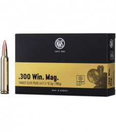 Патроны RWS 300 WinMag Target Elite Plus 12.3g/190gr - Оружейно-рыболовный центр BALLISTICA