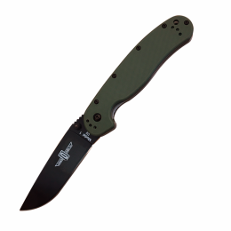 НОЖ ONTARIO RAT 1 FOLDER D2 GREEN HANDLE - Оружейно-рыболовный центр BALLISTICA