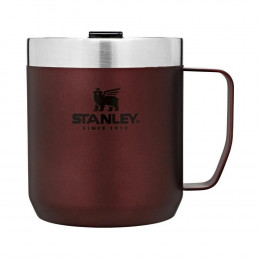 Термокружка с ручкой STANLEY Classic 0.35L Бордовая (10-09366-008) - Оружейно-рыболовный центр BALLISTICA