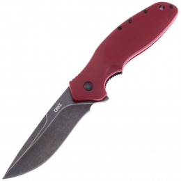 Нож склад.CRKT_K800RKP Shenanigan Maroon, рук-ть бордовый нейлон, клинок 1.4116 - Оружейно-рыболовный центр BALLISTICA