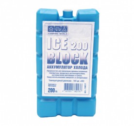 АККУМУЛЯТОР ХОЛОДА CAMPING WORLD ICEBLOCK 200 - Оружейно-рыболовный центр BALLISTICA