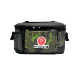 Кан рыболовный HIGASHI Live bait box 4.5L (#Green Camo) - Оружейно-рыболовный центр BALLISTICA