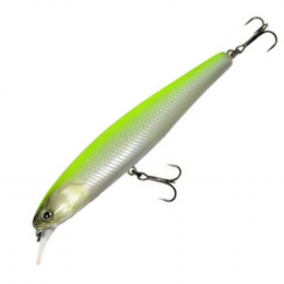 Воблер JACKALL Smash Minnow 100 F цв. pearl chartreuse - Оружейно-рыболовный центр BALLISTICA