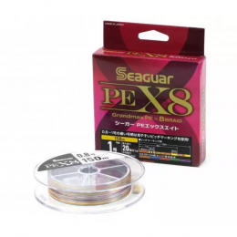 Плетеный шнур Seaguar PE X8 0.6 150м - Оружейно-рыболовный центр BALLISTICA