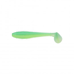 Приманка силиконовая Keitech Swing Impact FAT 6.8" #EA11 Lime Chartreuse Glow - Оружейно-рыболовный центр BALLISTICA