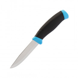 Нож Morakniv Companion Blue, нержавеющая сталь, цвет голубой - Оружейно-рыболовный центр BALLISTICA