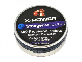 ПУЛЬКИ ДЛЯ ПНЕВМАТИКИ STOEGER X-POWER 4.5 0.66 G. 500 - Оружейно-рыболовный центр BALLISTICA