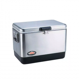 Контейнер изотермический Coleman 54 Quart Stainless Steel Cooler - Оружейно-рыболовный центр BALLISTICA