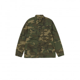 Рубашка дл.рукав  муж Carhartt WIP I024855 CAMO LAUREL RINSED - Оружейно-рыболовный центр BALLISTICA