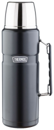 ТЕРМОС THERMOS ДЛЯ НАПИТКОВ KING-SK-2010 MATTE BLACK - Оружейно-рыболовный центр BALLISTICA