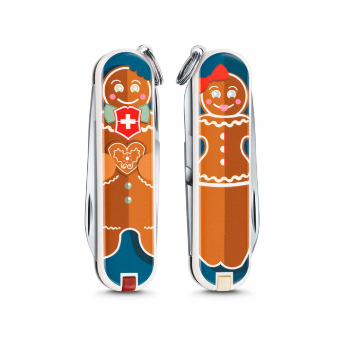 НОЖ-БРЕЛОК VICTORINOX 0.6223.L1909 GINGERBREAD LOVE - Оружейно-рыболовный центр BALLISTICA