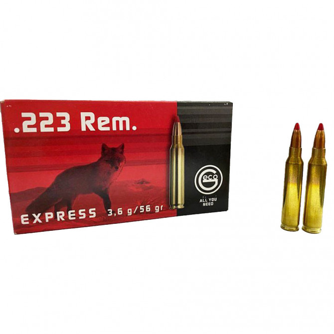 Патроны GECO 223 Rem 3.6 Express (20) - Оружейно-рыболовный центр BALLISTICA