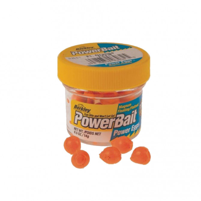 Силикон FW PowerBait Sparkle Dough Eggs Orange (1004877) - Оружейно-рыболовный центр BALLISTICA