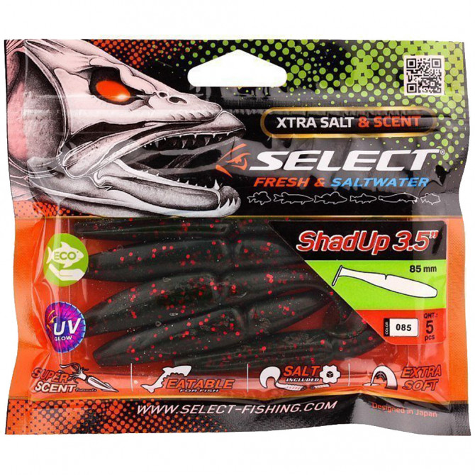 Мягкая приманка Select Shad UP 3.5" цв. 085 - Оружейно-рыболовный центр BALLISTICA