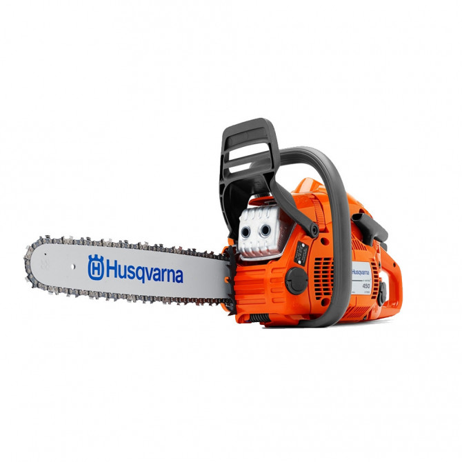 Бензопила "HUSQVARNA" 450e II (2,4кВт/3.2л.с., X-TORQ, 15", 0.325", H30, Pixel, 1.3мм, X-Force) - Оружейно-рыболовный центр BALLISTICA