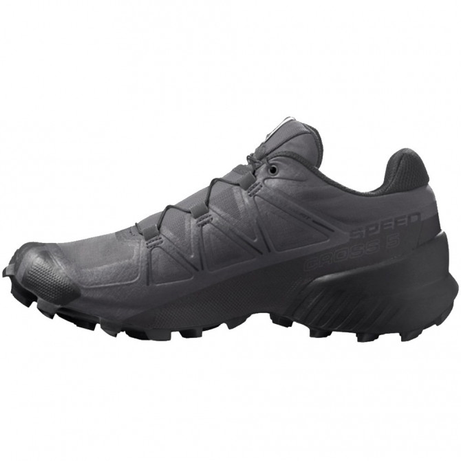 Кроссовки Salomon SPEEDCROSS 5 Black/Bk/PHANTOM - Оружейно-рыболовный центр BALLISTICA