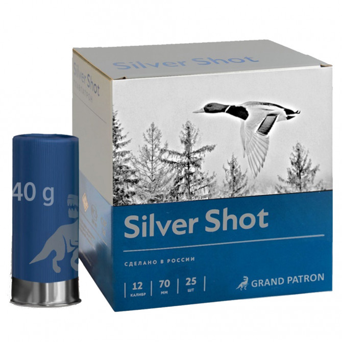 Патроны ГП 12/70 №5 Silver Shot - Оружейно-рыболовный центр BALLISTICA