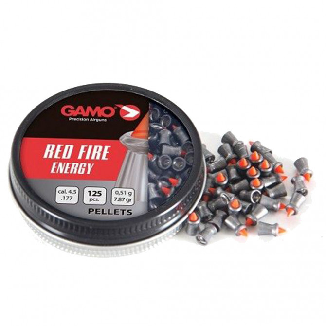 Пули пневм. GAMO RED FIRE 4,5мм, 0,51г (125шт) DISC - Оружейно-рыболовный центр BALLISTICA