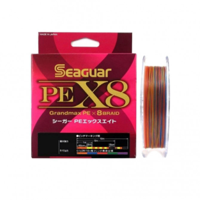 Плетеный шнур Seaguar PE X8 1.0 200м - Оружейно-рыболовный центр BALLISTICA