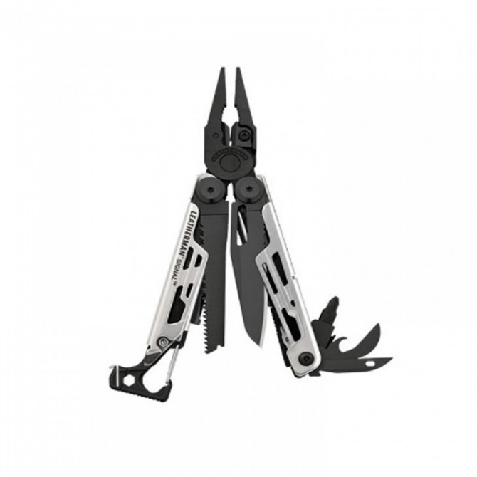 МУЛЬТИТУЛ LEATHERMAN SIGNAL, СЕРЕБРИСТО-ЧЕРНЫЙ - Оружейно-рыболовный центр BALLISTICA