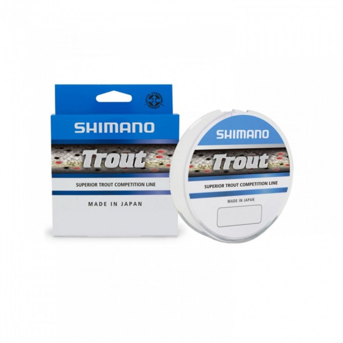 ЛЕСКА SHIMANO TROUT 150М ПРОЗРАЧНАЯ 0.185ММ 3.50КГ - Оружейно-рыболовный центр BALLISTICA