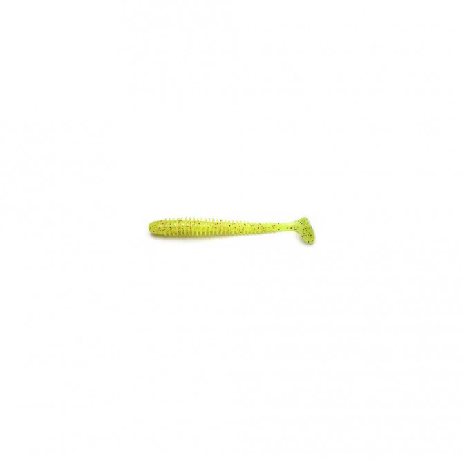 Приманка силиконовая Keitech Swing Impact 4.5" PAL #01 Chartreuse Red Flake - Оружейно-рыболовный центр BALLISTICA