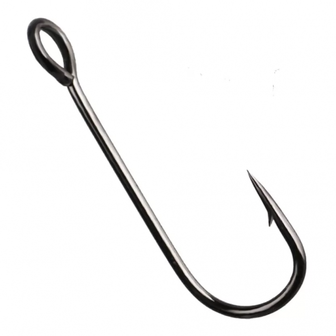 Одинарный крючок Crazy Fish Round Bent Joint Hook №4 10 шт - Оружейно-рыболовный центр BALLISTICA