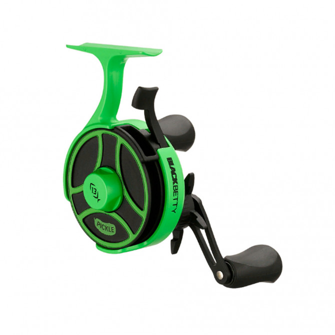 Катушка 13 Fishing Black Betty Freefall Ghost 2.5:1 Gear Ratio NEW Line Window- Left Hand (Green) BBFFGWRP2.5-LH - Оружейно-рыболовный центр BALLISTICA