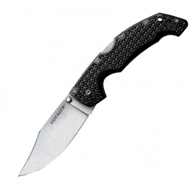 НОЖ COLD STEEL 29AC VOYAGER CLIP LARGE PLAIN EDGE - Оружейно-рыболовный центр BALLISTICA