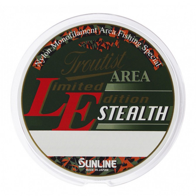 МОНОЛЕСКА SUNLINE TROUTIST AREA LE STEALTH 100М #0.3/1.5LB /0.090MM - Оружейно-рыболовный центр BALLISTICA