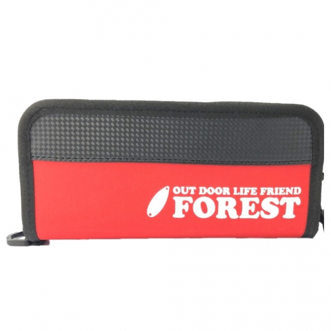 Кошелек рыболовный Forest Lure Case -M, Red (21х10х4,8см) - Оружейно-рыболовный центр BALLISTICA